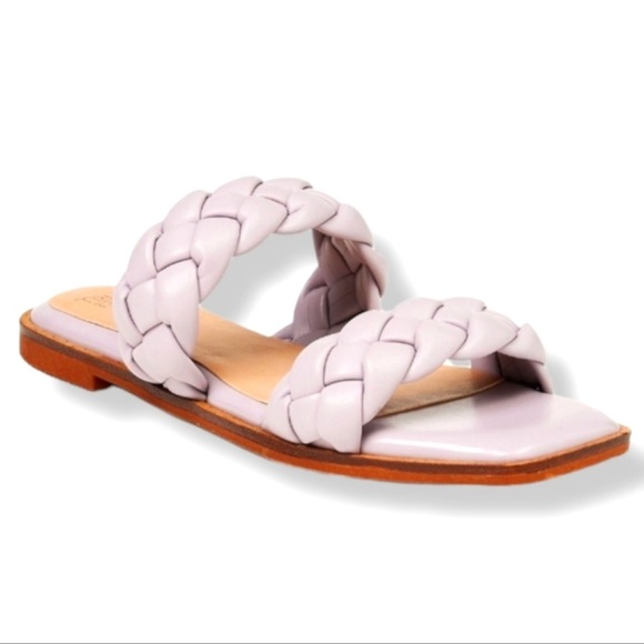 Time & Tru NWOT Braided Band Sandals size 11W - Picture 2 of 4